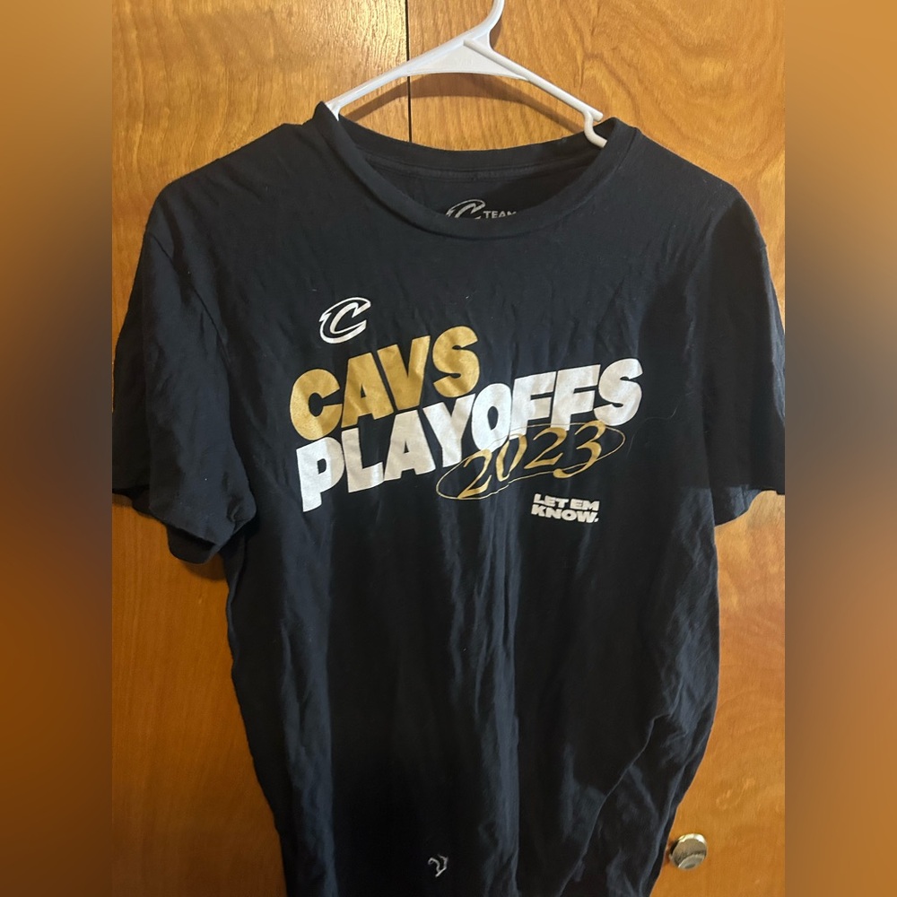 Cavs Playoffs 2023 Kids Black T-Shirt